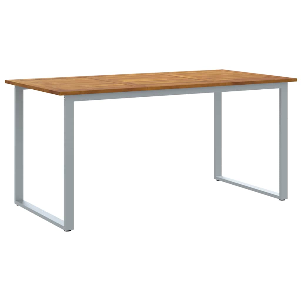Set da Pranzo per Giardino 5 pcs Grigio | homemem39