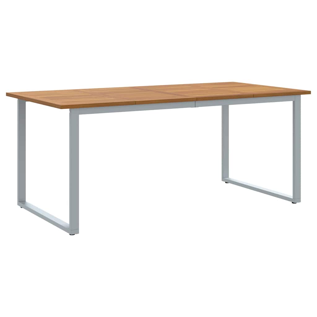 Set da Pranzo per Giardino 5 pcs Grigio | homemem39
