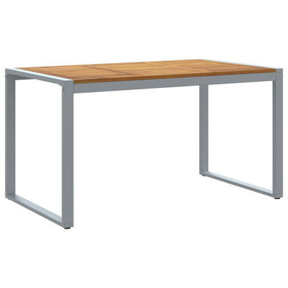 Set da Pranzo per Giardino 7 pcs Grigio | homemem39