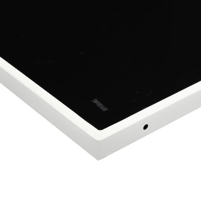 Set da Pranzo da Giardino 13 pz con Cuscini Bianco in Textilene - homemem39