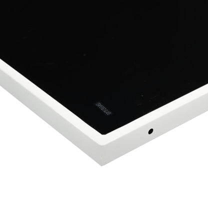 Set da Pranzo da Giardino 13 pz con Cuscini Bianco in Textilene - homemem39