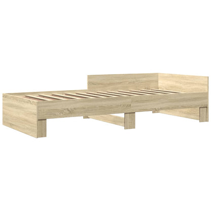 Giroletto senza Materasso Rovere Sonoma 100x200cm in Truciolato