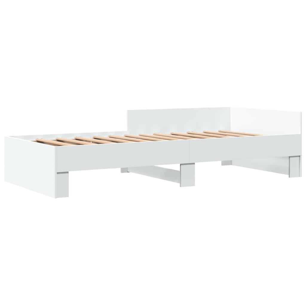 Giroletto Bianco 90x200 cm in Legno Multistrato | homemem39