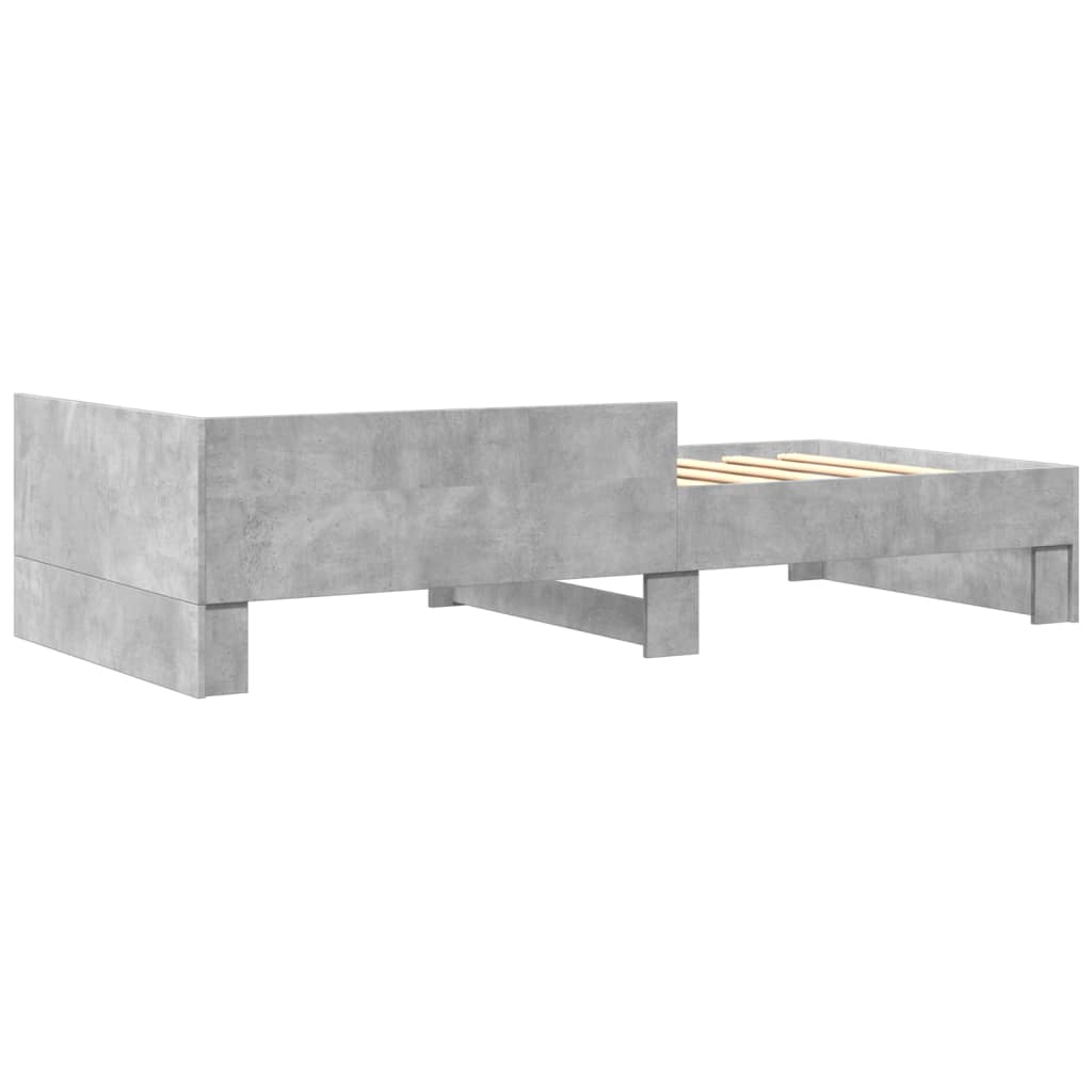 Giroletto Grigio Cemento 90x190 cm in Legno Multistrato - homemem39