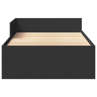 Giroletto Nero 75x190 cm in Legno Multistrato