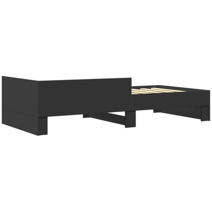 Giroletto Nero 75x190 cm in Legno Multistrato