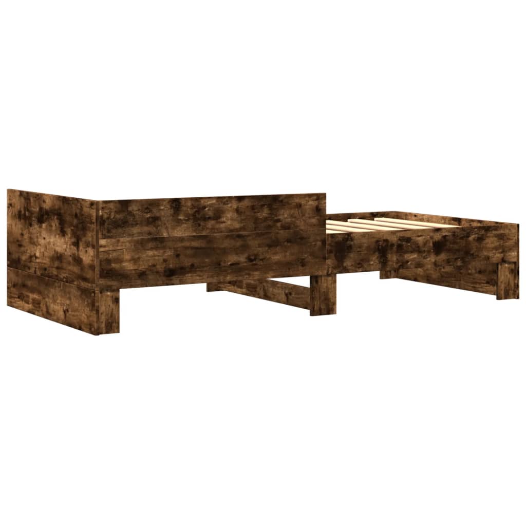 Giroletto senza Materasso Rovere Fumo 75x190 cm in Truciolato