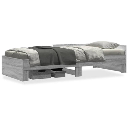 Giroletto Grigio Sonoma 75x190 cm in Legno Multistrato - homemem39