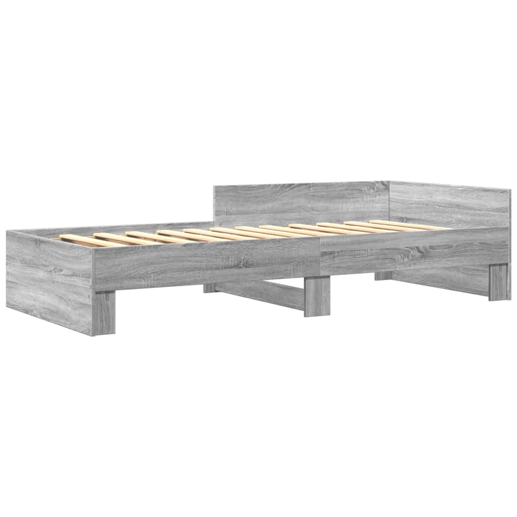 Giroletto Grigio Sonoma 75x190 cm in Legno Multistrato | homemem39