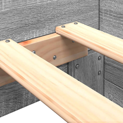 Giroletto Grigio Sonoma 75x190 cm in Legno Multistrato