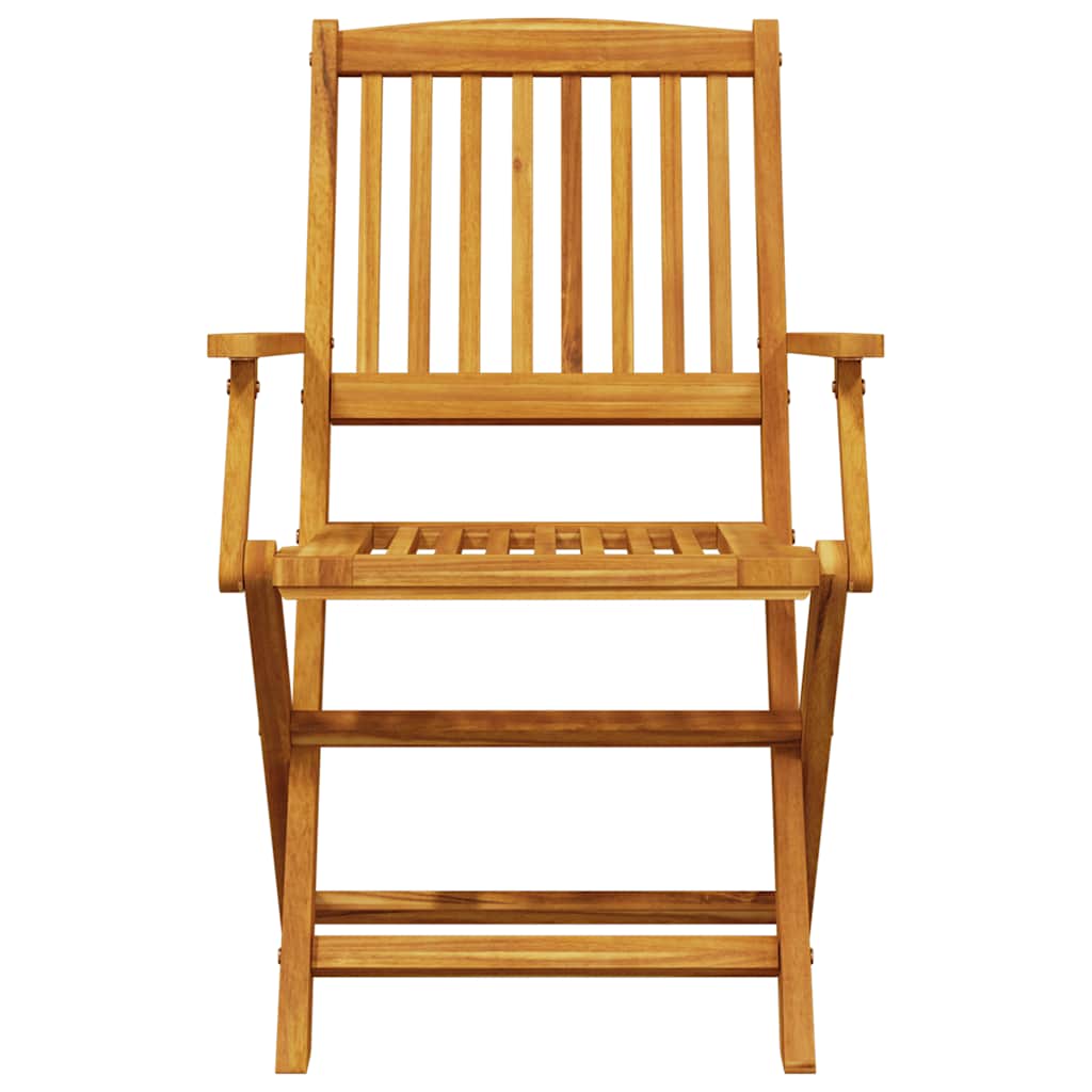 Set Bistrò Pieghevole 3pz in Legno Massello di Acacia | homemem39