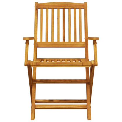 Set Bistrò Pieghevole 3pz in Legno Massello di Acacia | homemem39