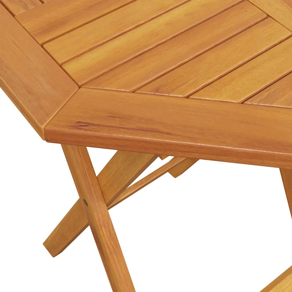 Set Bistrò Pieghevole 3pz in Legno Massello di Acacia | homemem39