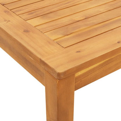 Set da Pranzo per Giardino 3 pz in Legno Massello di Acacia - homemem39