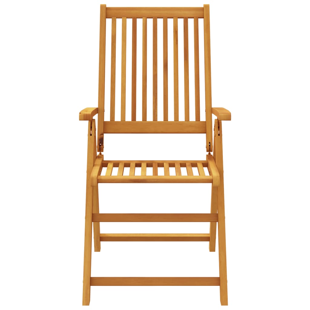 Set da Pranzo per Giardino 5 pz in Legno Massello di Acacia - homemem39