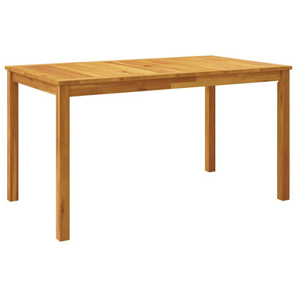Set da Pranzo per Giardino 5 pz 140x80x74 cm