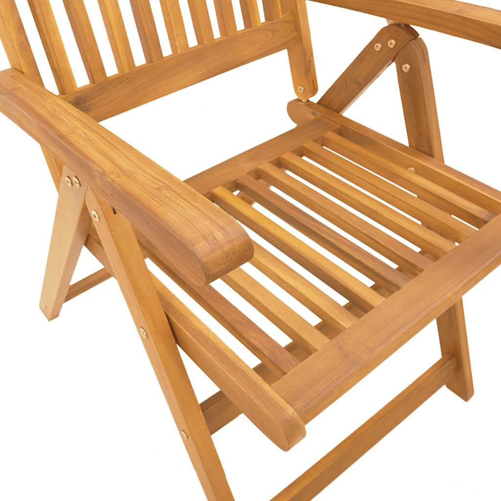 Set da Pranzo per Giardino 5 pz 140x80x74 cm