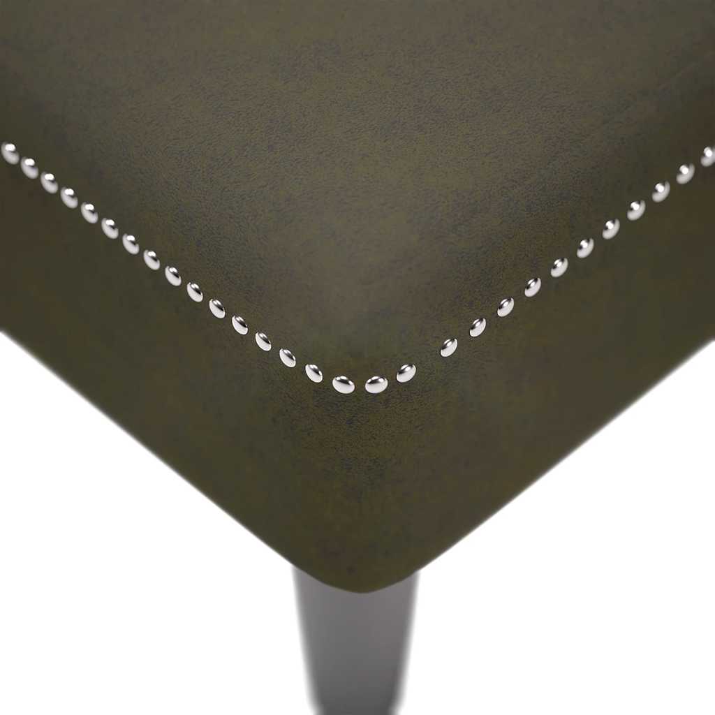 Sdraio con Cuscino e Bracciolo Destro Similpelle Verde Militare - homemem39