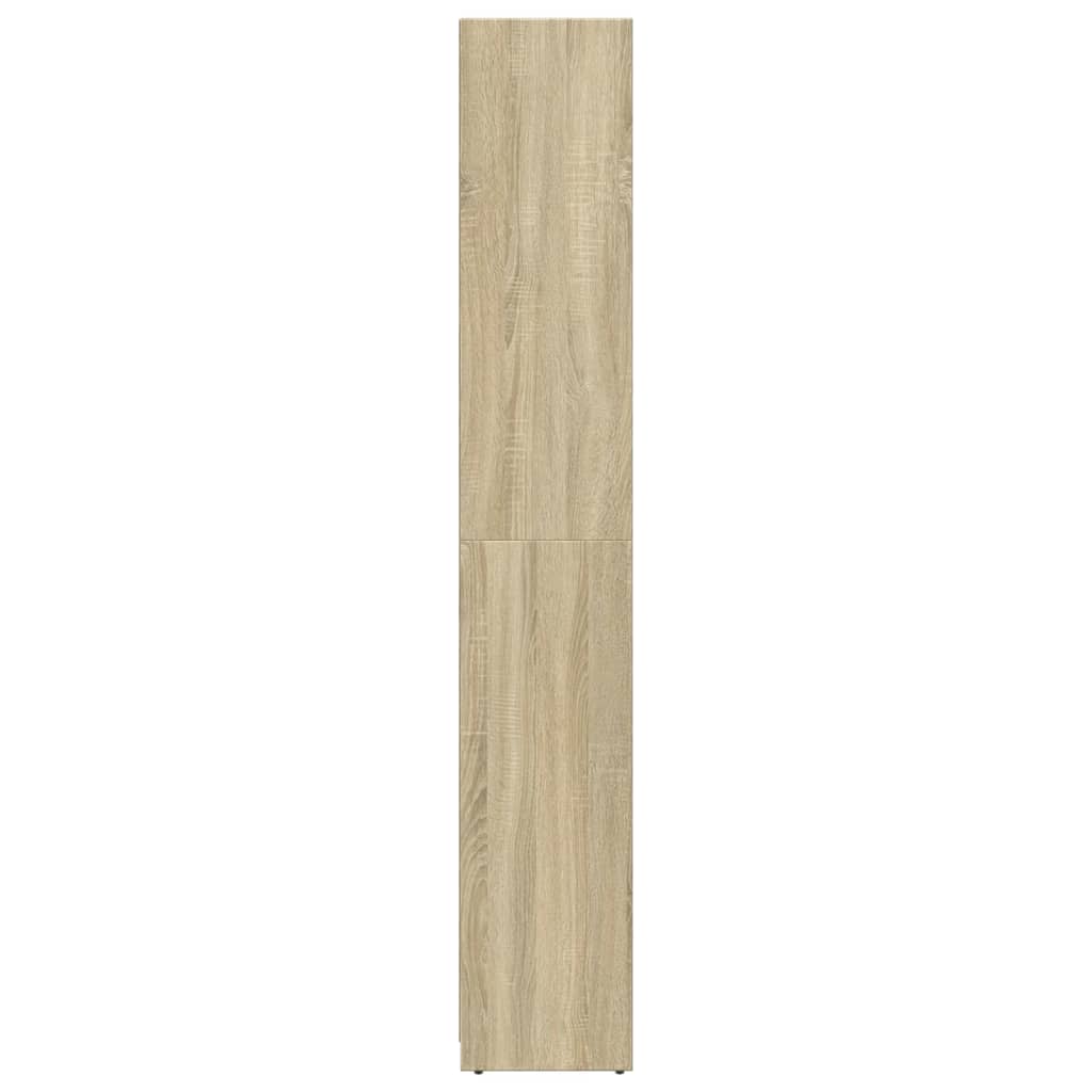 Mobile da Bagno Rovere Sonoma 30x30x183,5 cm Legno Multistrato