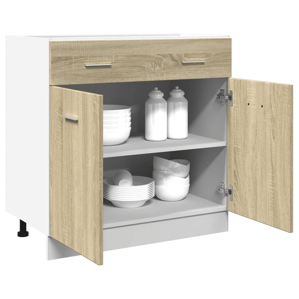 Mobile Inferiore Cassetto “Lyon” Rovere Sonoma 80x46x81,5