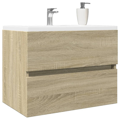 Mobile Lavabo Rovere Sonoma 60x38,5x45 cm in Legno Multistrato | homemem39