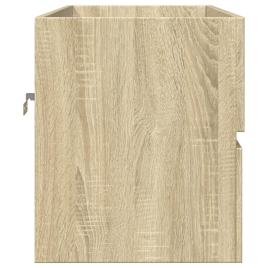 Mobile Lavabo Rovere Sonoma 80x38,5x45 cm in Legno Multistrato | homemem39