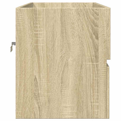 Mobile Lavabo Rovere Sonoma 80x38,5x45 cm in Legno Multistrato
