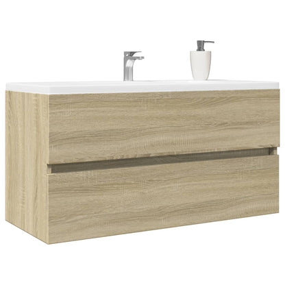 Mobile Lavabo Rovere Sonoma 90x38,5x45 cm in Legno Multistrato | homemem39