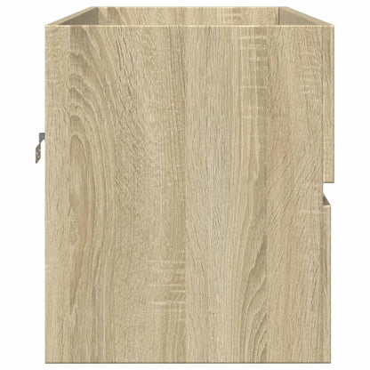 Mobile Lavabo Rovere Sonoma 90x38,5x45 cm in Legno Multistrato | homemem39