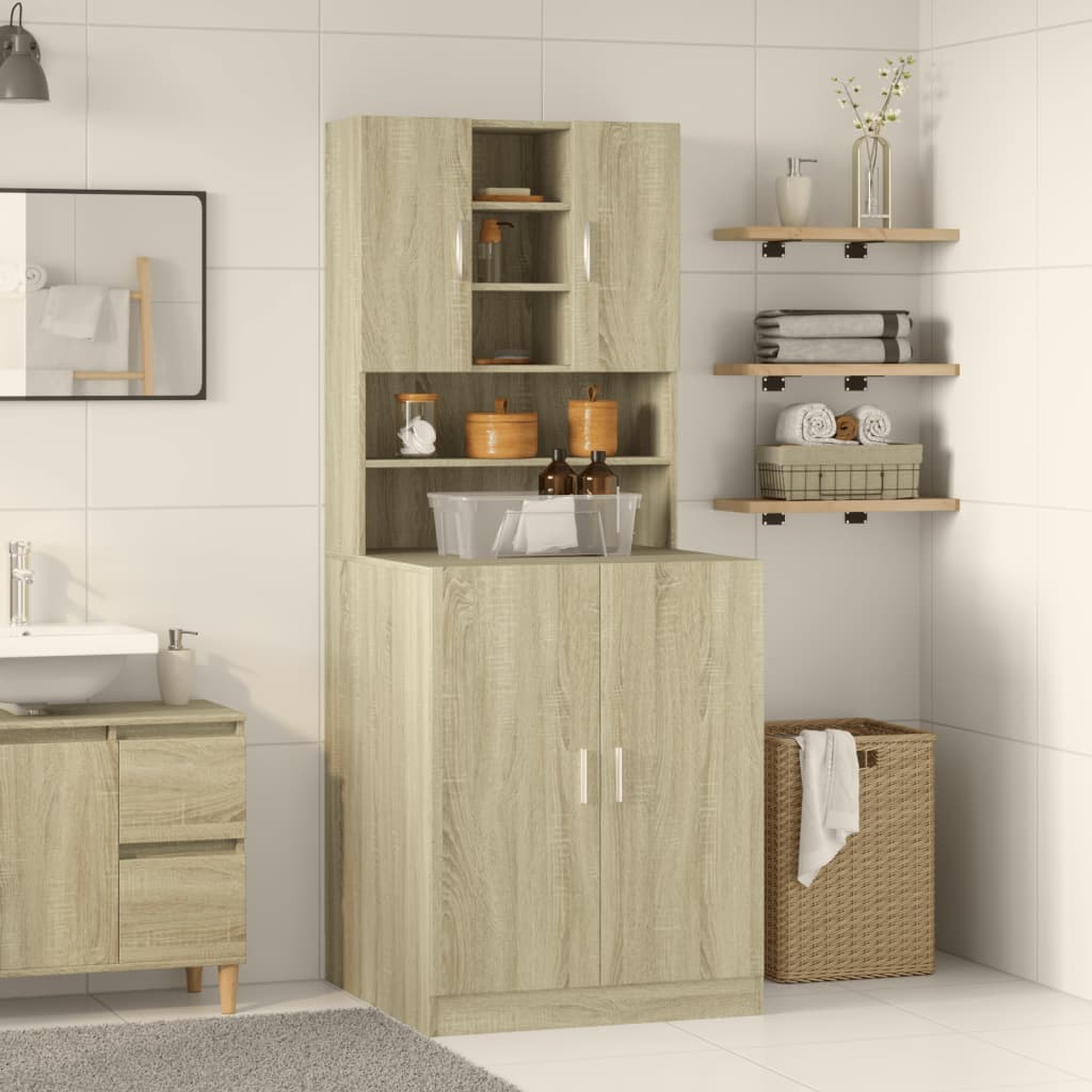 Mobile per Lavatrice Rovere Sonoma 70,5x24x90 cm