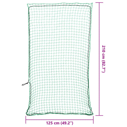 Rete per Rimorchio con Corda Elastica Verde 2,1x1,25 m in PP | homemem39
