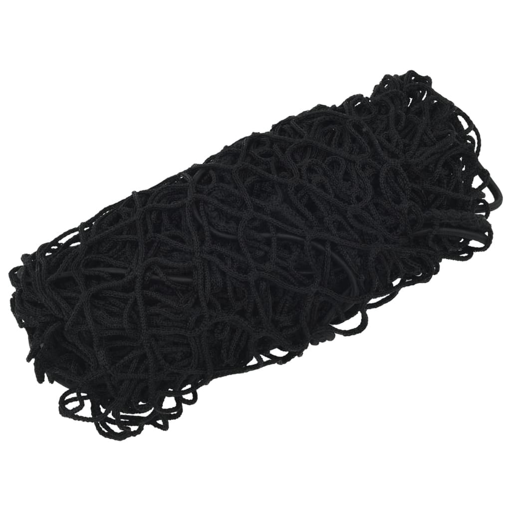 Rete per Rimorchio con Corda Elastica Nero 3x2,5 m in PP - homemem39