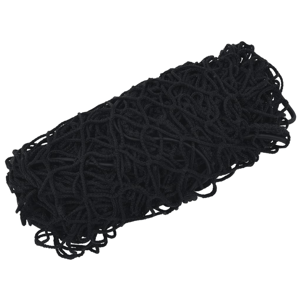Rete per Rimorchio con Corda Elastica Nero 4,5x2,5 m in PP - homemem39