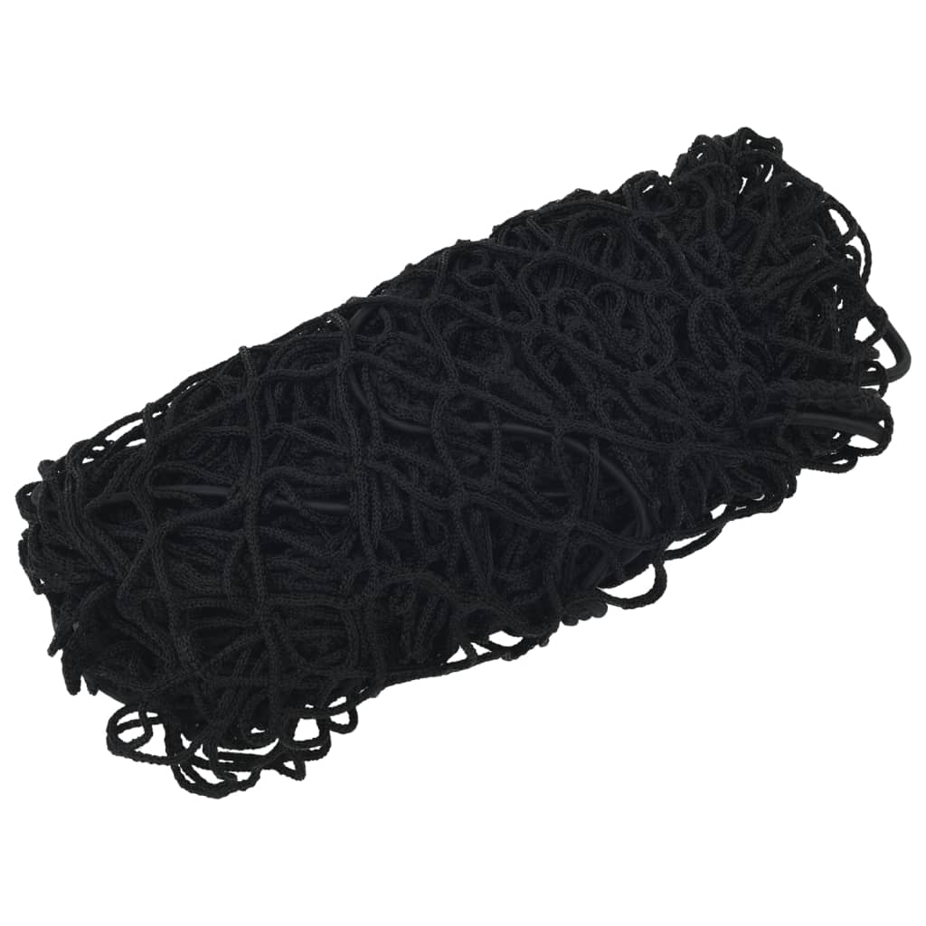 Rete per Rimorchio con Corda Elastica Nero 7x3,5 m in PP