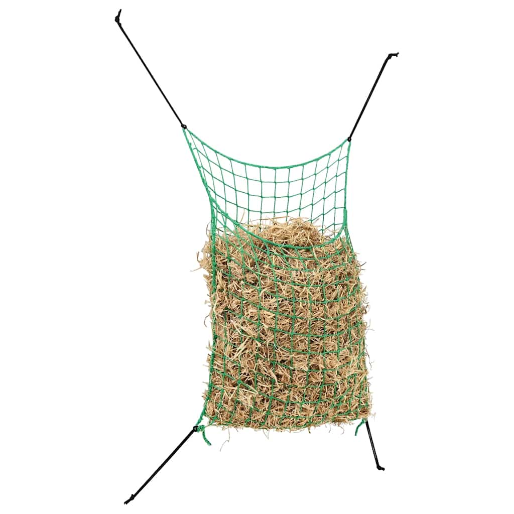 Reti da Fieno 2pz Rettangolari Verdi 90x60 cm in PP | homemem39