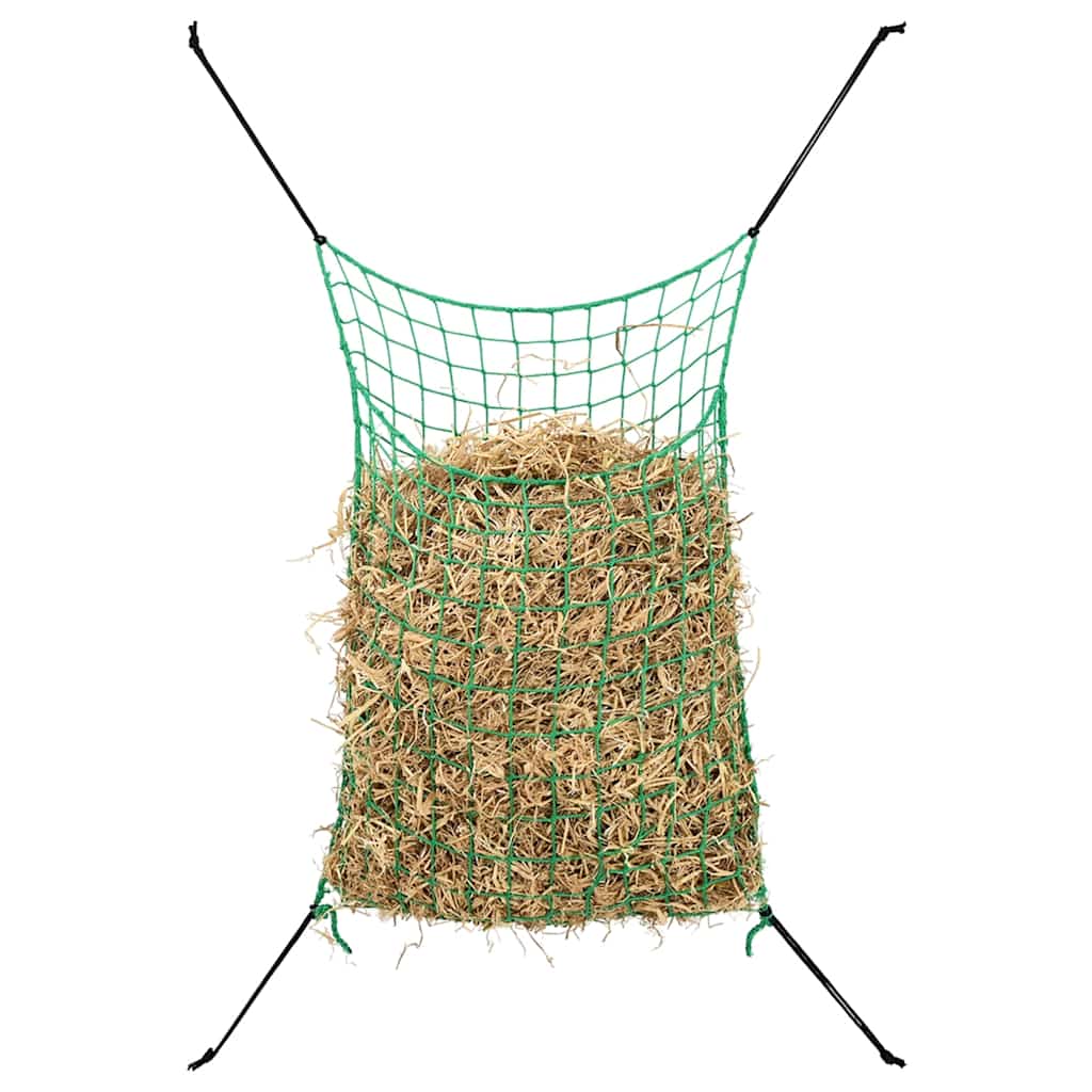 Reti da Fieno 2pz Rettangolari Verdi 200x120 cm in PP | homemem39