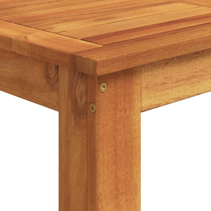 Set Bar Giardino 5pz Marrone Legno Massello Acacia e Polyrattan | homemem39