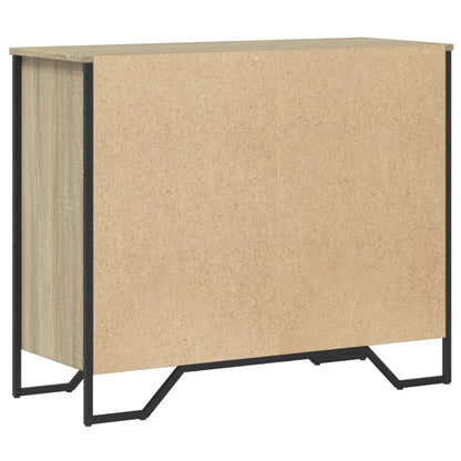 Cassettiera Rovere Sonoma 91x35,5x74,5 cm in Truciolato | homemem39