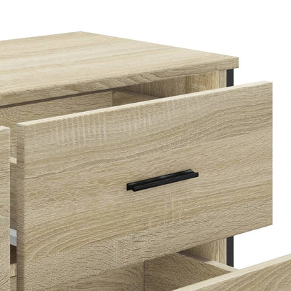 Cassettiera Rovere Sonoma 91x35,5x74,5 cm in Truciolato | homemem39