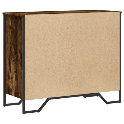 Cassettiera Rovere Sonoma 91x35,5x74,5 cm in Truciolato - homemem39