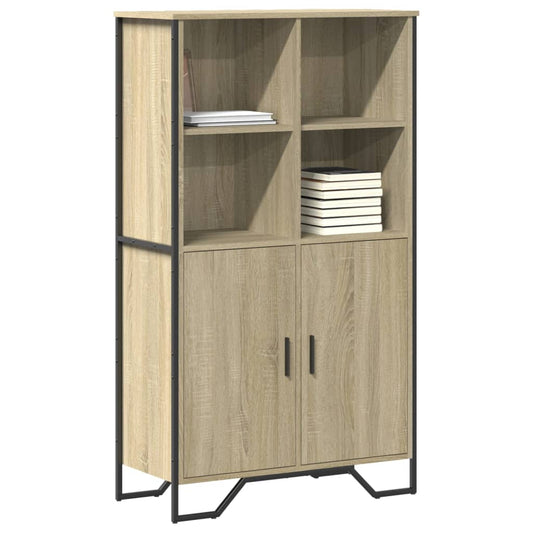 Credenza Rovere Sonoma 79,5x35,5x137,5 cm in Legno Multistrato - homemem39