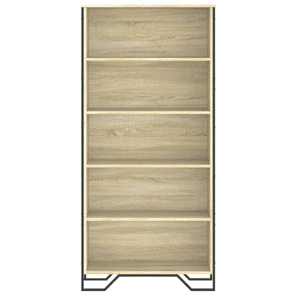 Libreria Rovere Sonoma 80x31x169 cm in Truciolato