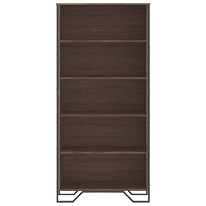 Libreria Rovere Marrone 80x31x169 cm in Truciolato