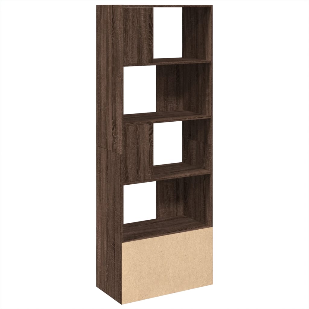 Libreria Rovere Marrone 70x36x189 cm in Legno Multistrato