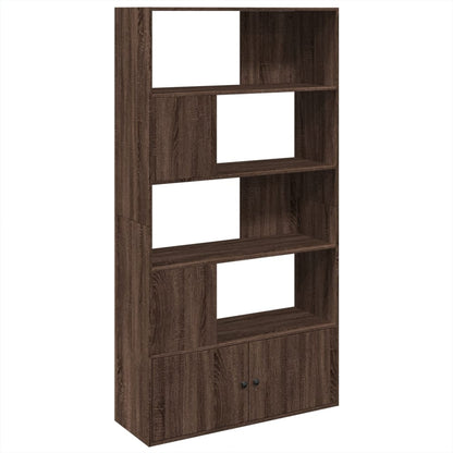 Libreria Rovere Marrone 100x36x189 cm in Legno Multistrato