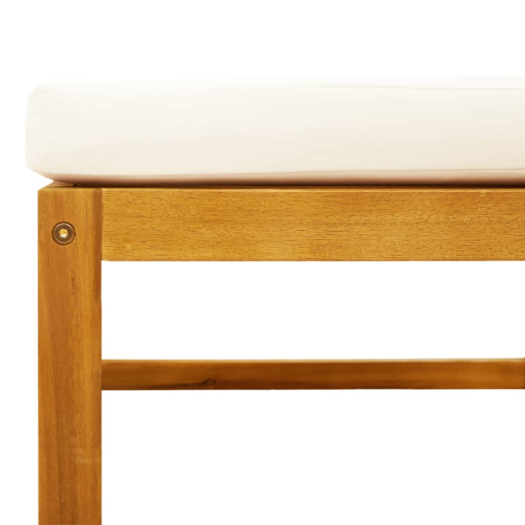 Set di divani da giardino 4 pezzi con cuscini in legno di acacia e rattan - homemem39