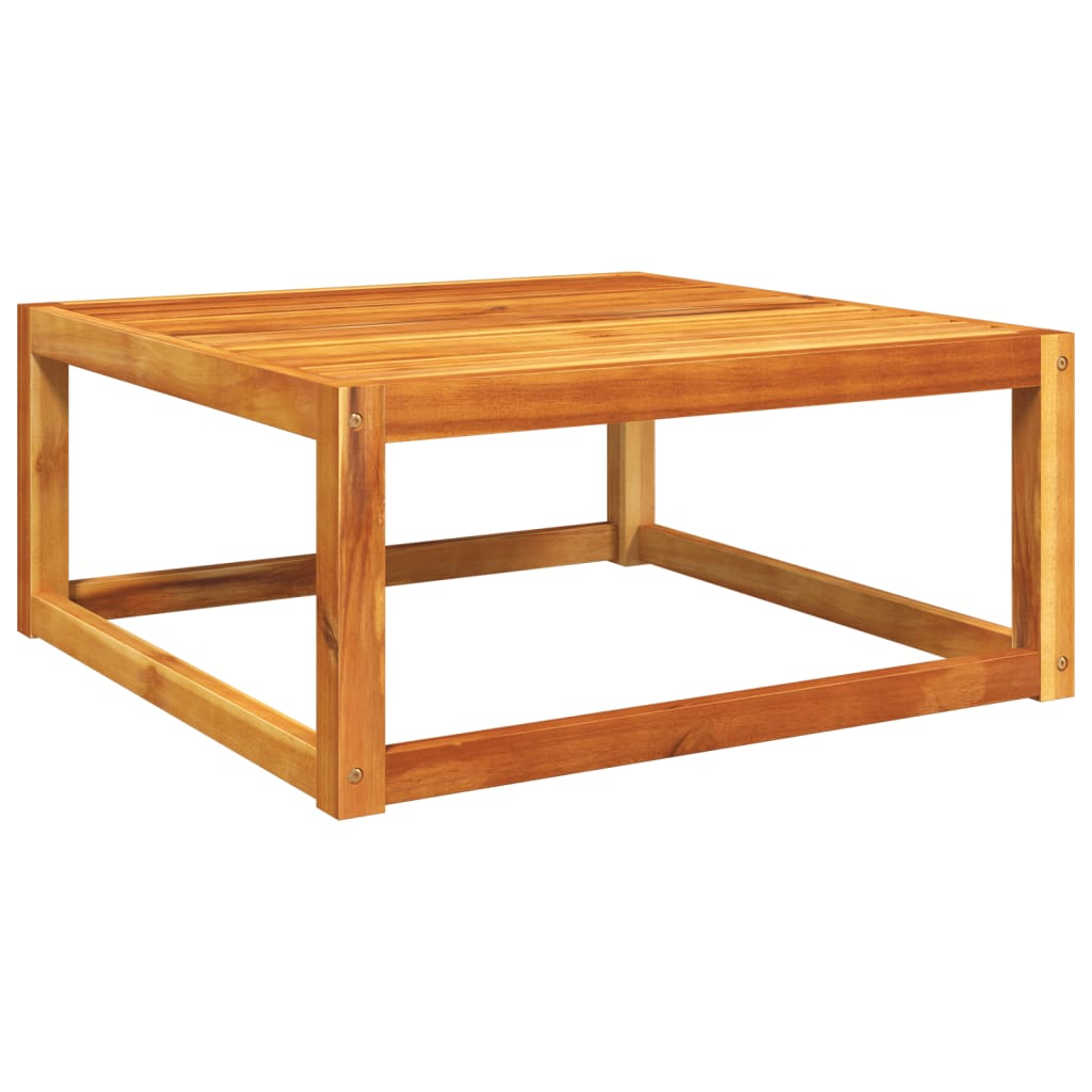 Tavolo da Giardino 65x65x29 cm in Legno Massello di Acacia | homemem39