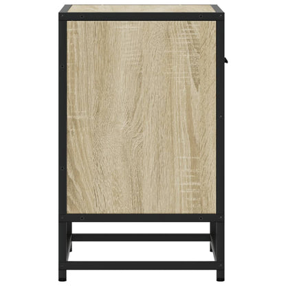 Comodino Rovere Sonoma 40x31x50 cm in Truciolato - homemem39