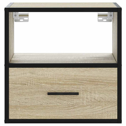 Comodini a Muro 2 pz Rovere Sonoma 40x31x39,5 cm - homemem39