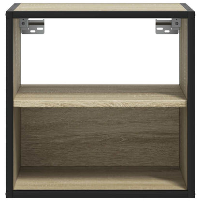 Comodino a Muro Rovere Sonoma 40x31x39,5 cm - homemem39